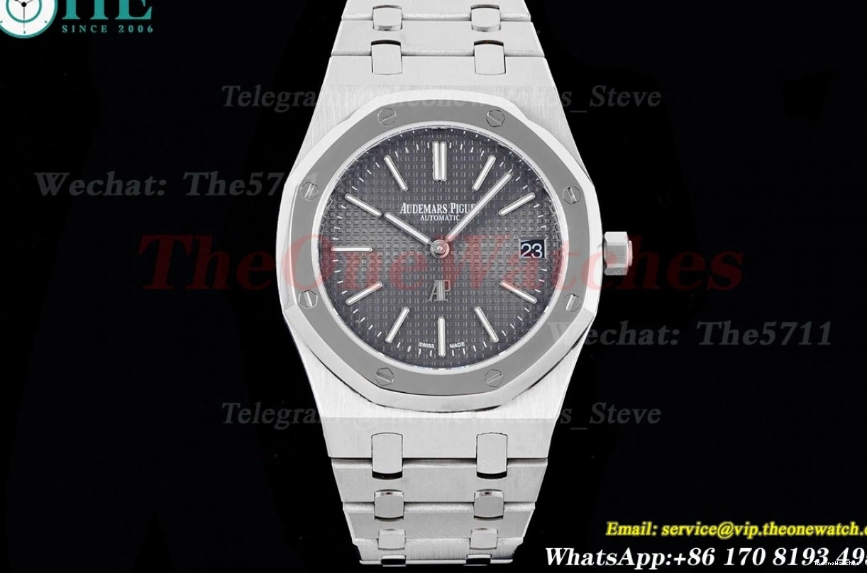 Textured A2121 Grey Dial BF 15202 39mm SS SS Oak Royal 0421